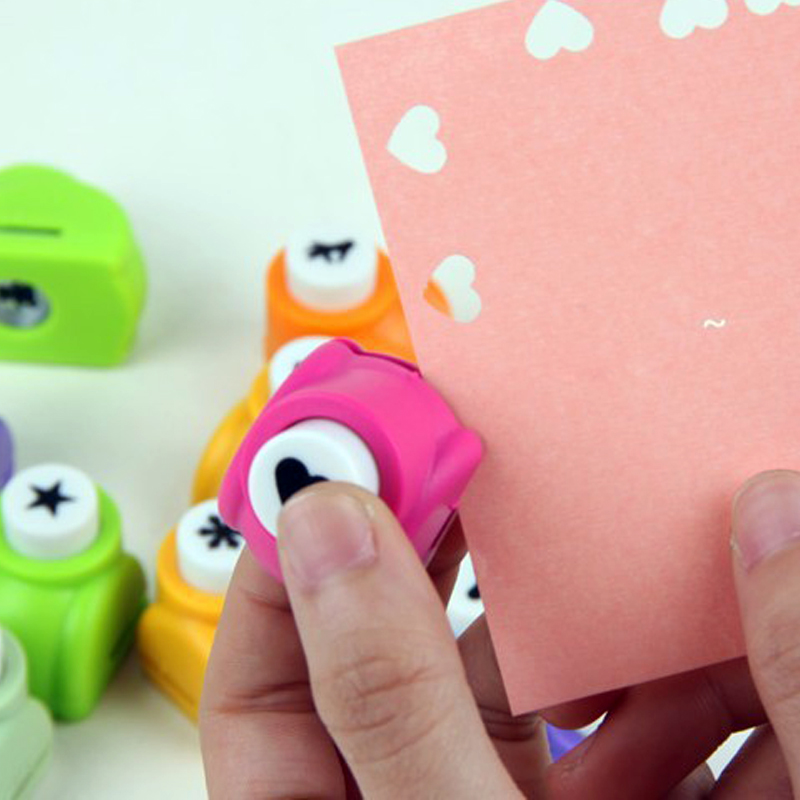 Paper Punch 3 Hole - Alat Pembuat Lubang Bunga Mini untuk