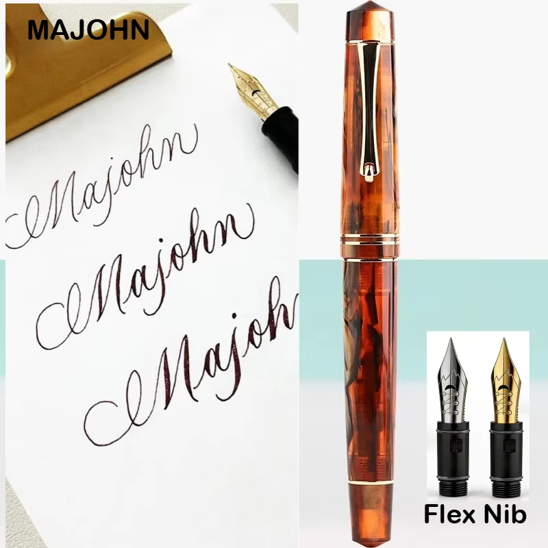 Stationery Supply Business - Majohn M800 Resin Fountain Pen No.6