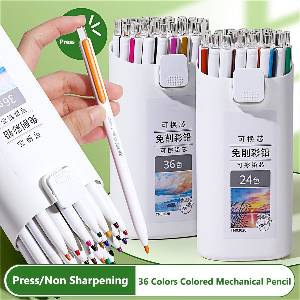 Mechanical Pencil Lead - Pensil Warna Tanpa Rautan Isi Ulang