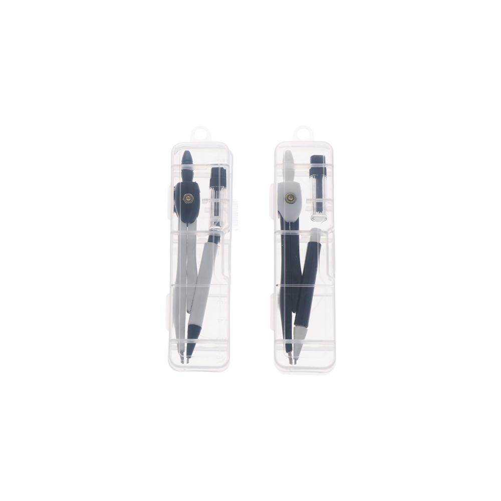 Compass Geometry Set - Dilengkapi dengan Isi Ulang Pensil, Kompas,