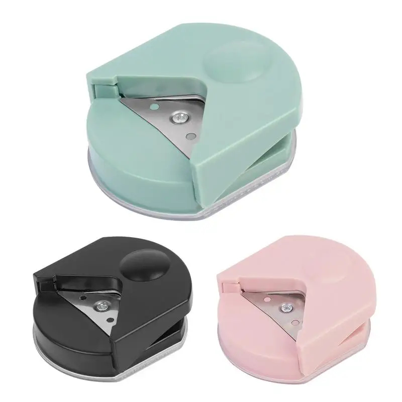 Paper Punch 3 Hole - 1/2/3/4pcs Radius Corner Rounder Punch Pemotong