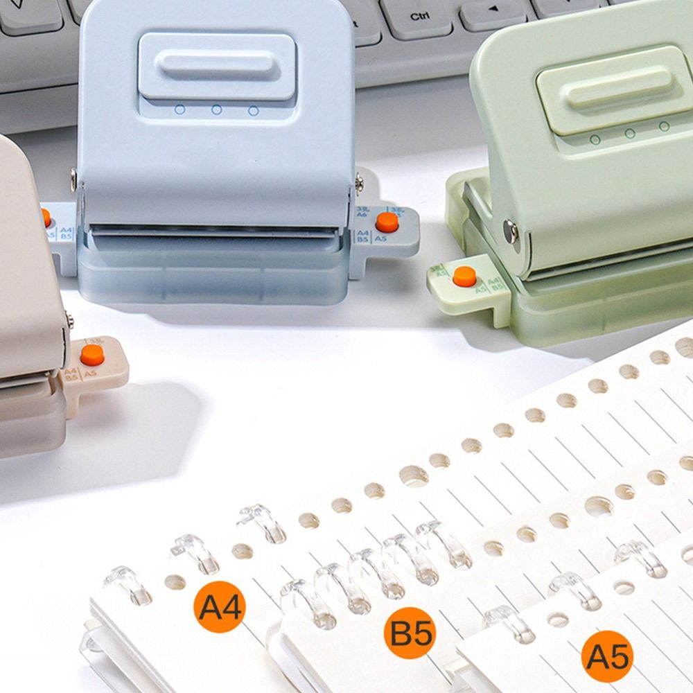 Alat Pelubang Kertas Mini 3/6  - Paper Punch 3 Hole ulasan dan harga