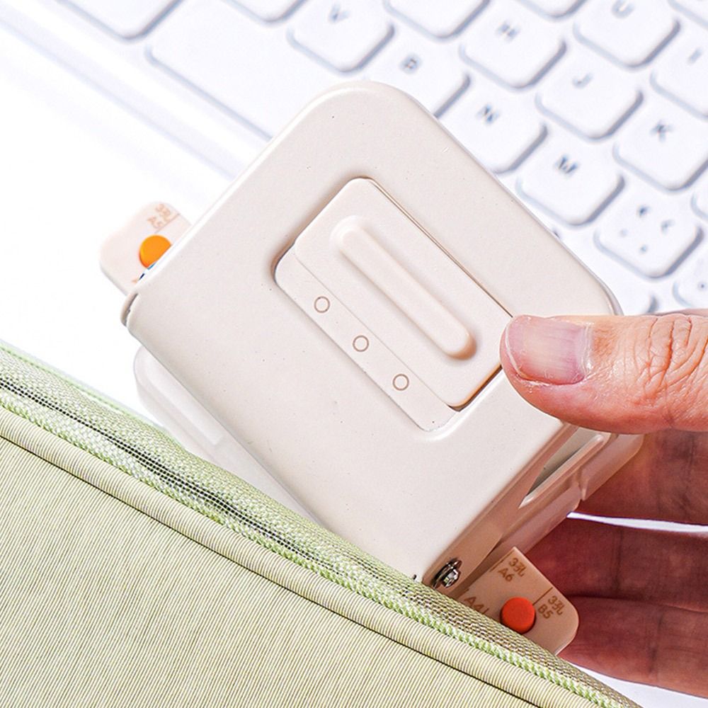 Alat Pelubang Kertas Mini 3/6  - Paper Punch 3 Hole ulasan dan harga