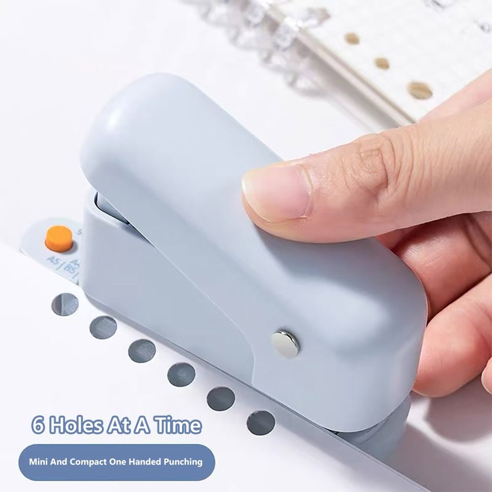 Alat Pelubang Kertas Mini 3/6  - Paper Punch 3 Hole ulasan dan harga