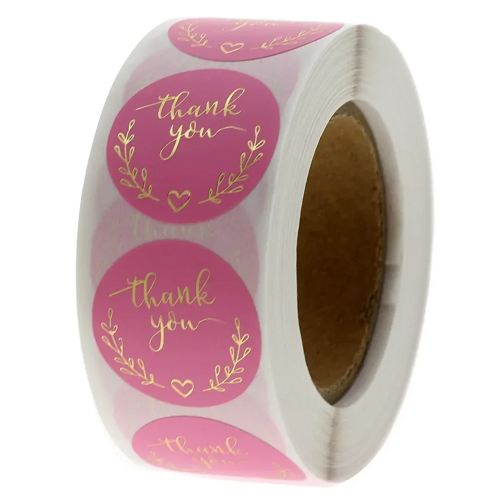 50-500pcs Stiker Terima Kasih  - Stationery Supply Business ulasan dan harga