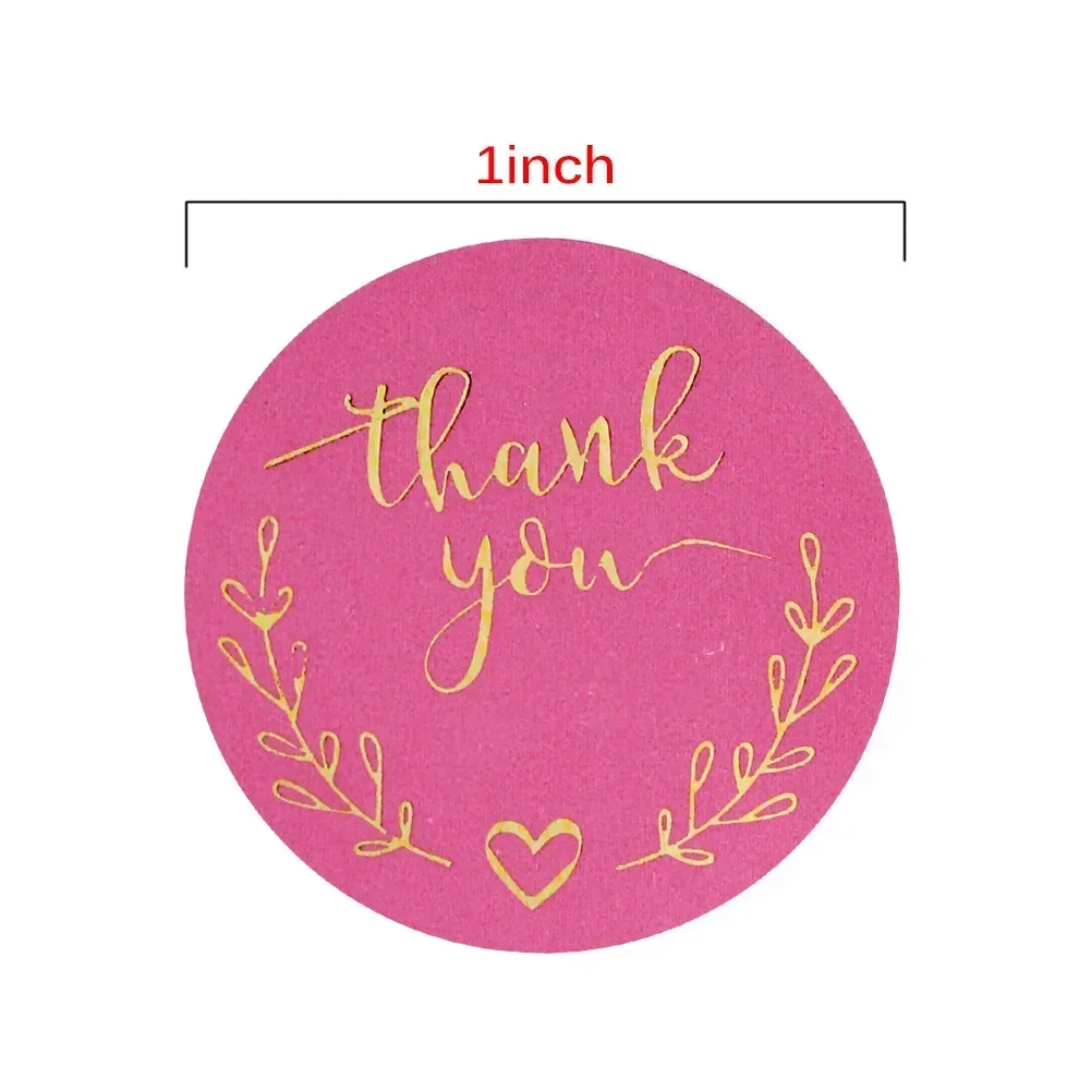 50-500pcs Stiker Terima Kasih  - Stationery Supply Business ulasan dan harga