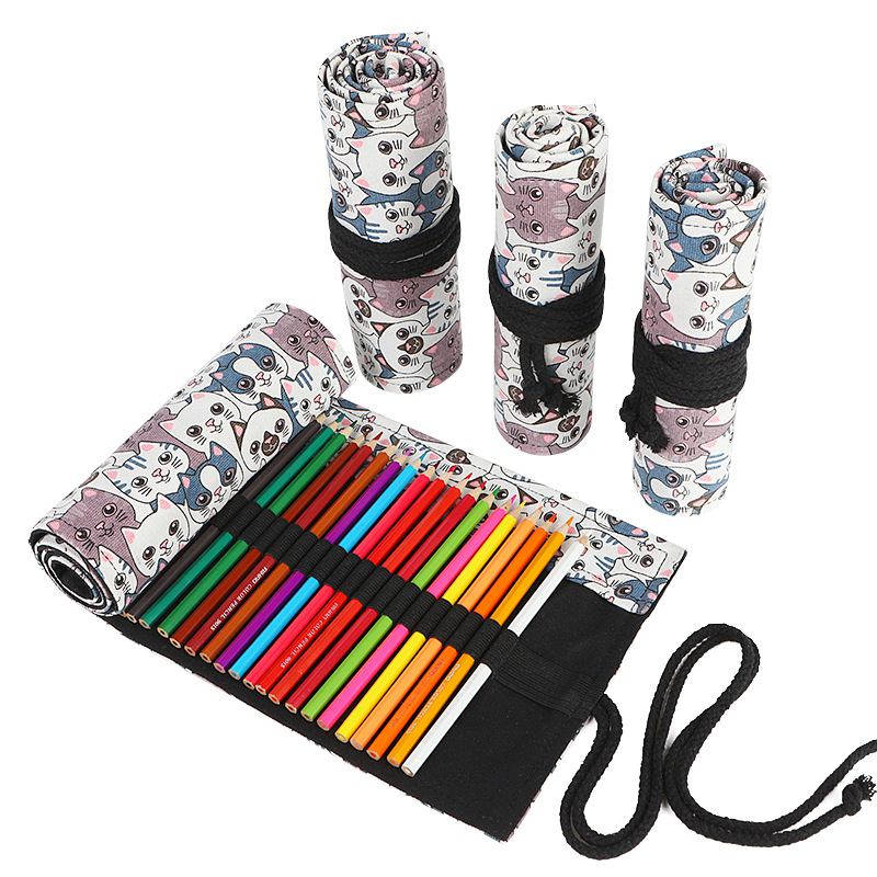 72 Slot kotak pensil sekolah k - Pen Pouch Roll ulasan dan harga
