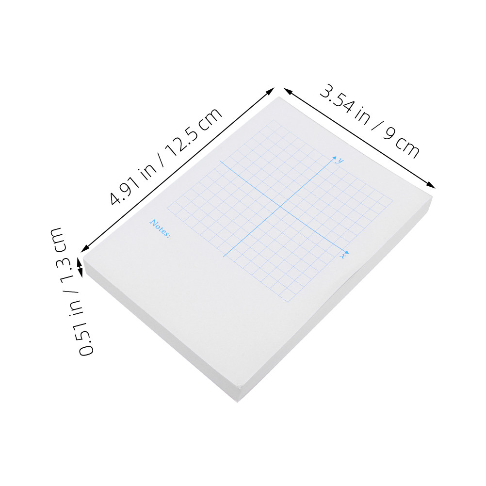 3Pcs Buku Catatan Latihan Koor - Graph Paper Pad ulasan dan harga