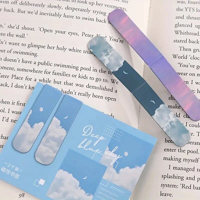 2 Buah Penanda Buku Magnetik B - Bookmark Magnetic Clip ulasan dan harga