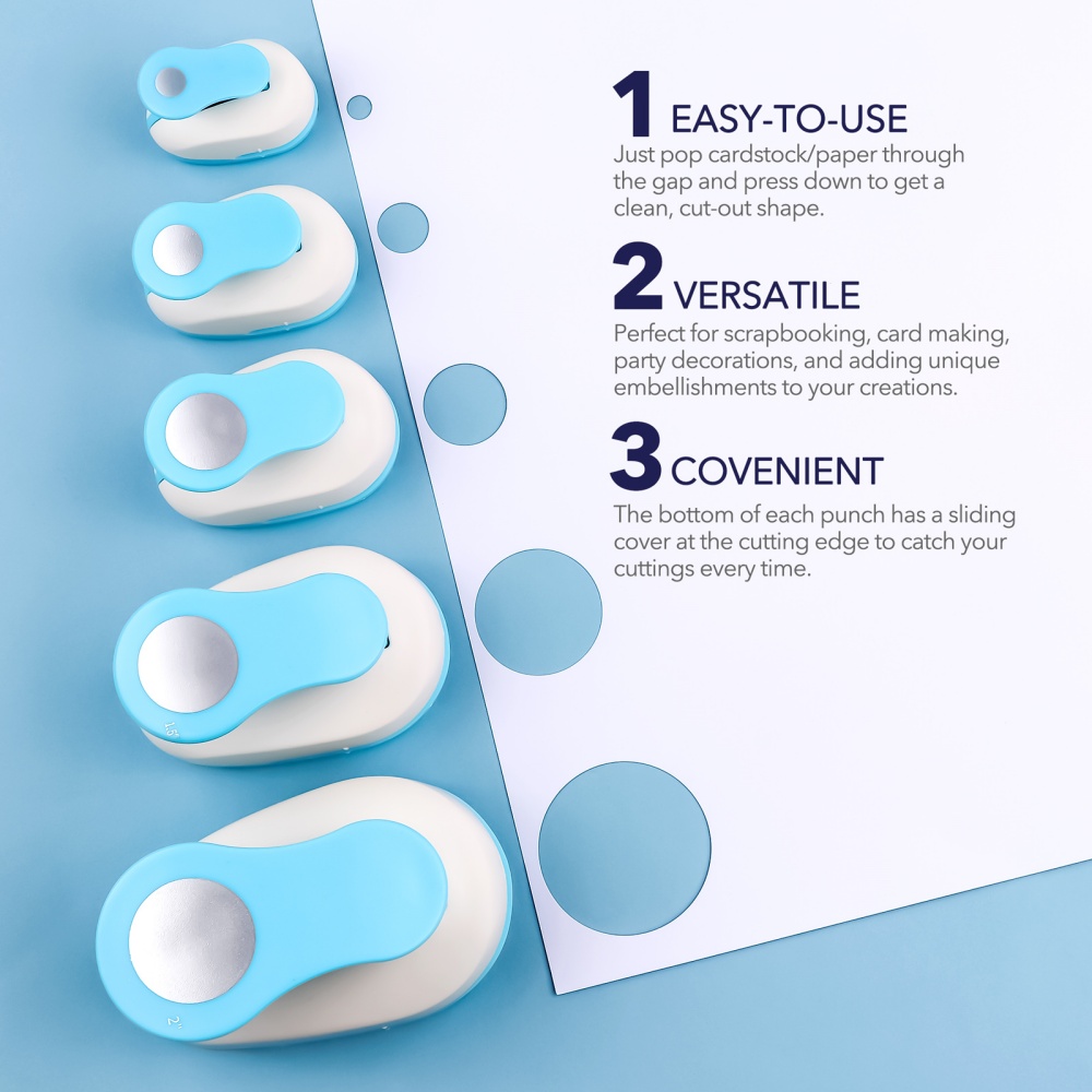 Pemotong Kertas Lingkaran untu - Paper Punch 3 Hole ulasan dan harga