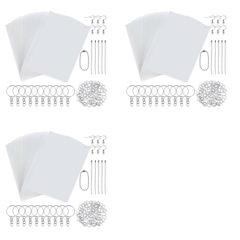 3 Set Kertas Seni Shrinky, Lem - Paper Punch 3 Hole ulasan dan harga
