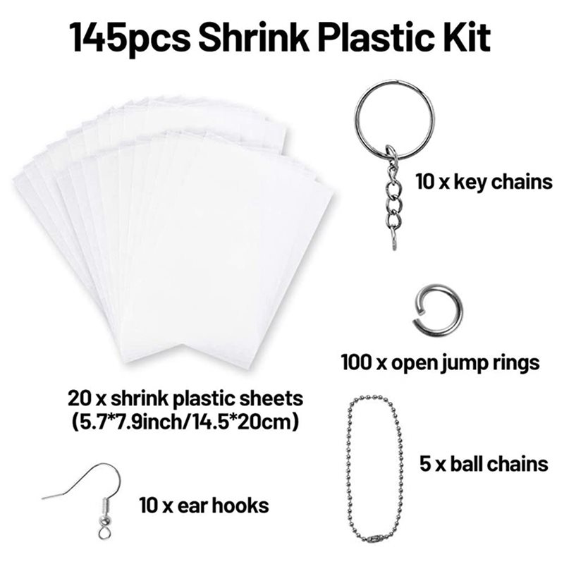 3 Set Kertas Seni Shrinky, Lem - Paper Punch 3 Hole ulasan dan harga