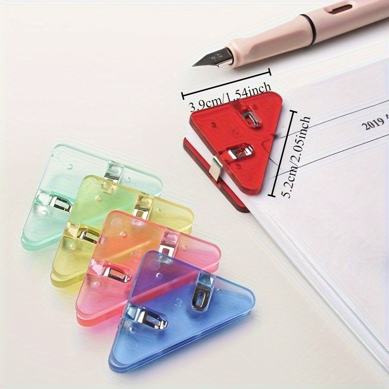 22 buah Set Klip Segitiga Tran - Binder Clip Assorted ulasan dan harga