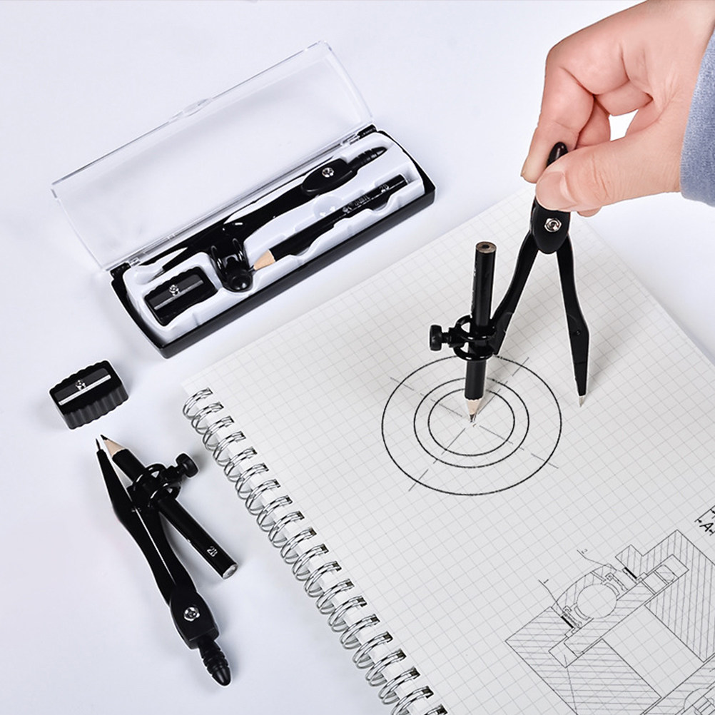 1Set Kompas Presisi untuk Sisw - Compass Geometry Set ulasan dan harga