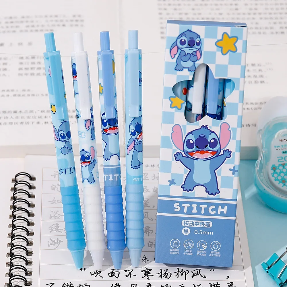 Aniime 4Pcs Stitchss Pena Gel  - Stationery Warehouse ulasan dan harga
