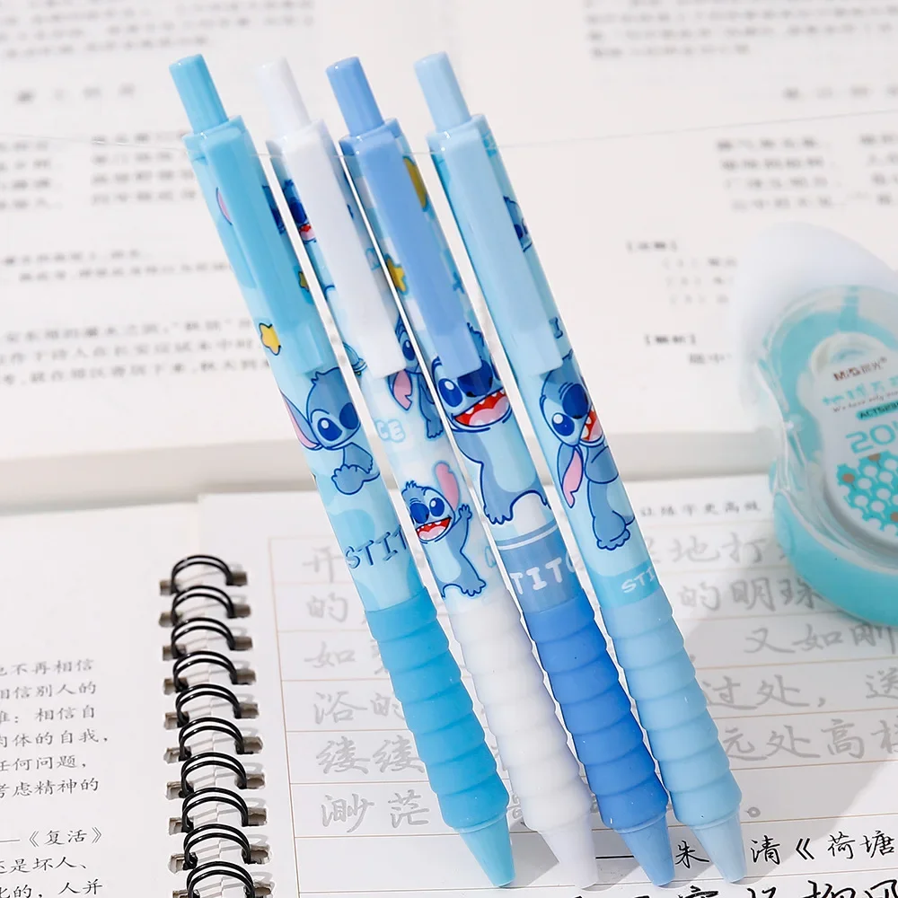Aniime 4Pcs Stitchss Pena Gel  - Stationery Warehouse ulasan dan harga
