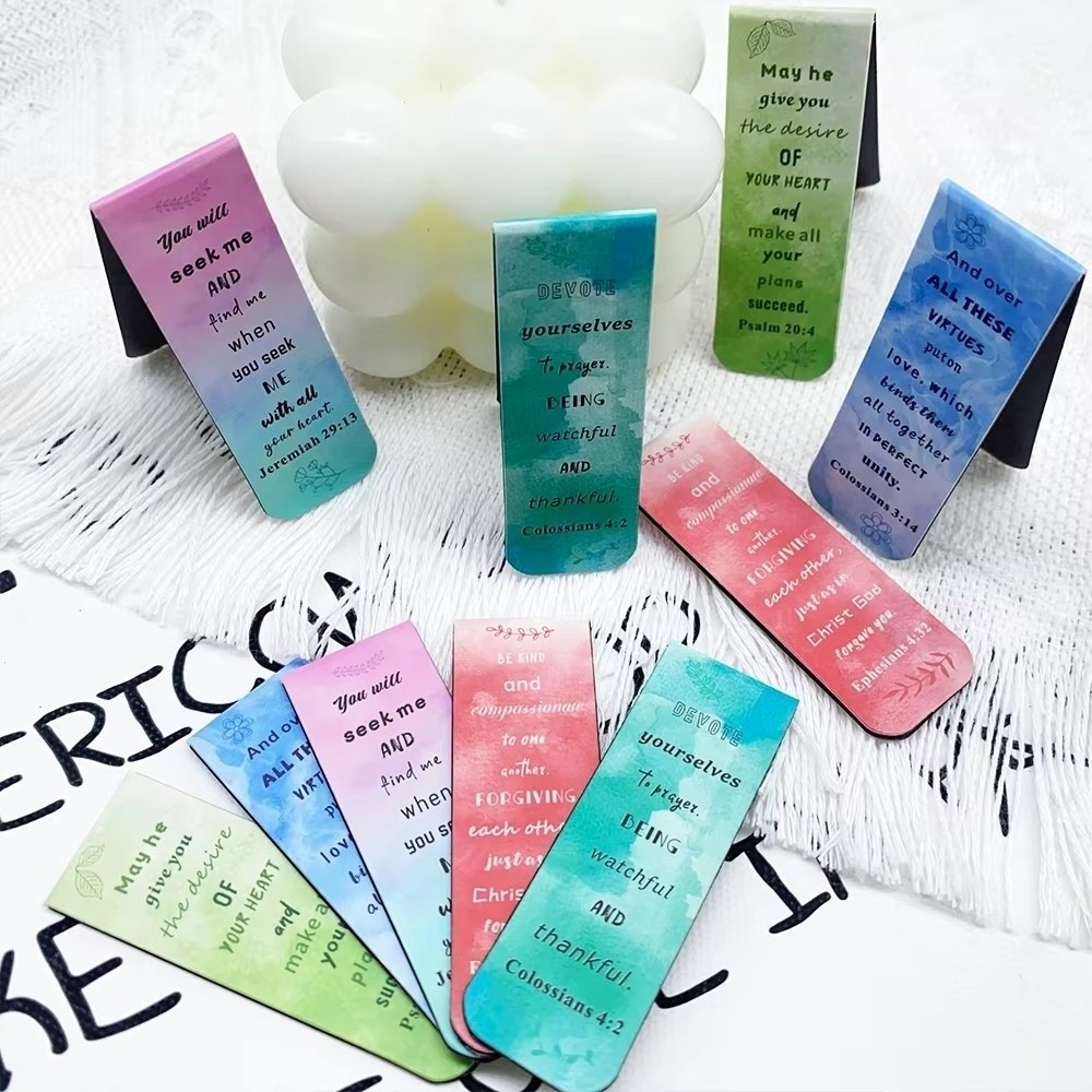 5 Buah/Set Set Pembatas Buku M - Bookmark Magnetic Clip ulasan dan harga