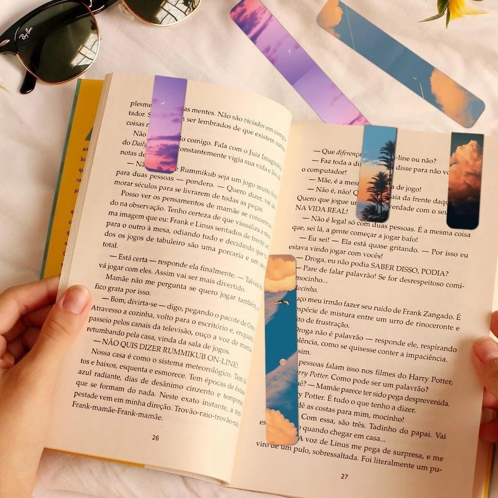 5 Buah/Set Set Pembatas Buku M - Bookmark Magnetic Clip ulasan dan harga