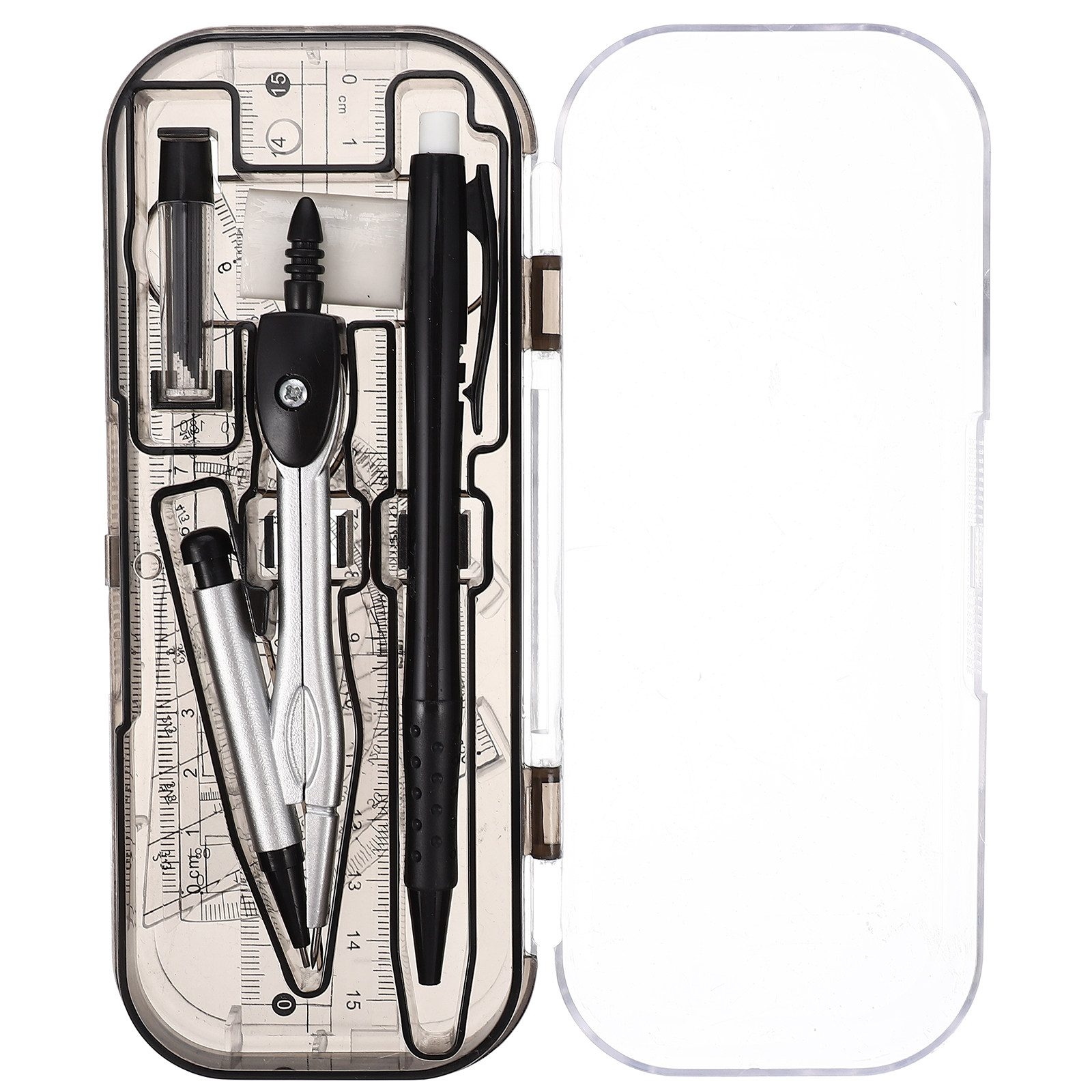 1Set Alat Gambar Multifungsi K - Compass Geometry Set ulasan dan harga