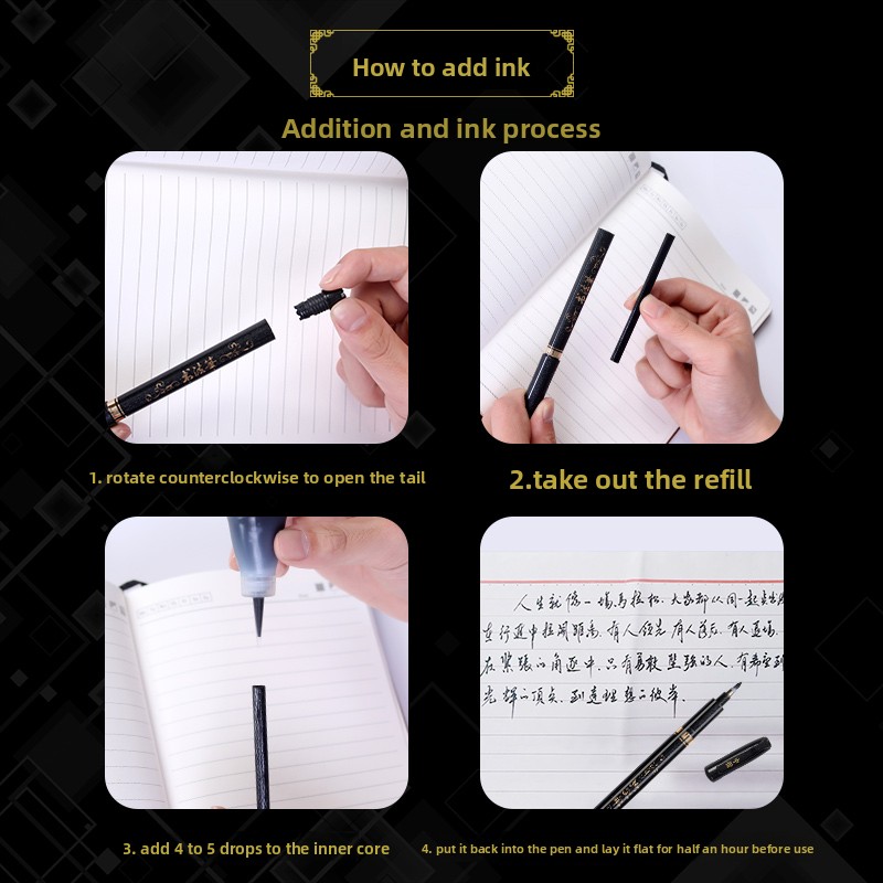 4 Buah/Set Pena Spidol Seni Ka - Office Stationery And Supply ulasan dan harga
