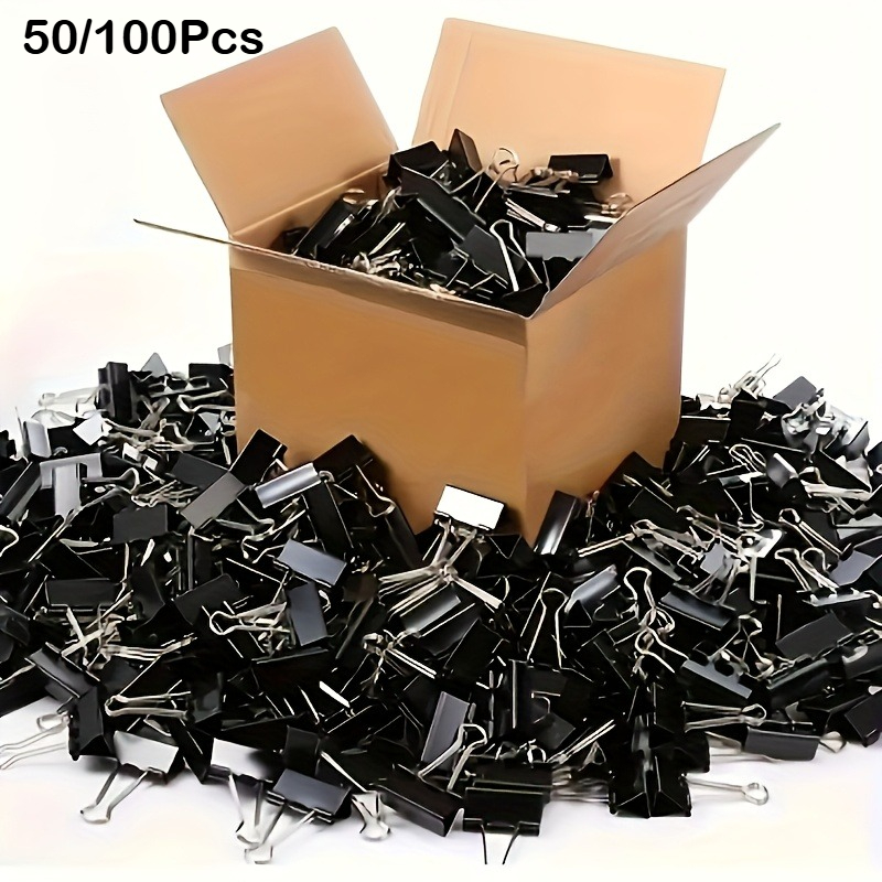 Klip Binder Berwarna & Hitam,  - Stationery Warehouse ulasan dan harga
