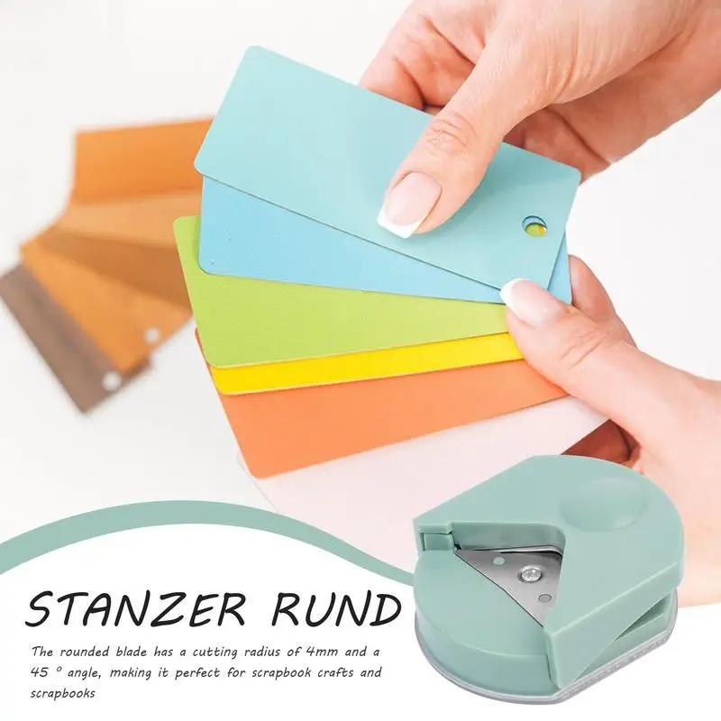 1/2/3/4pcs Radius Corner Round - Paper Punch 3 Hole ulasan dan harga