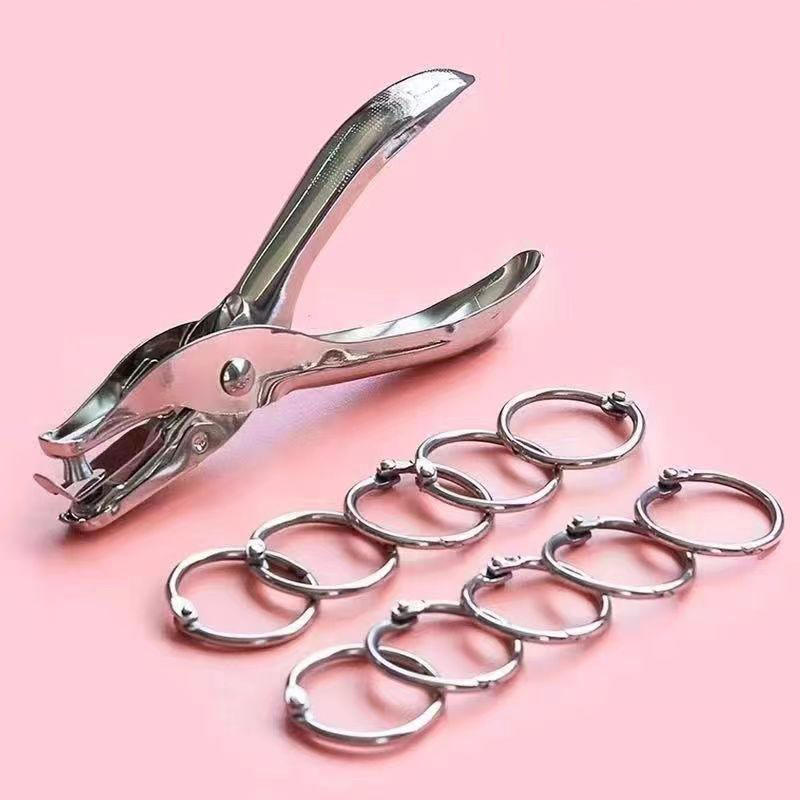 Alat Pelubang Kertas Genggam B - Paper Punch 3 Hole ulasan dan harga